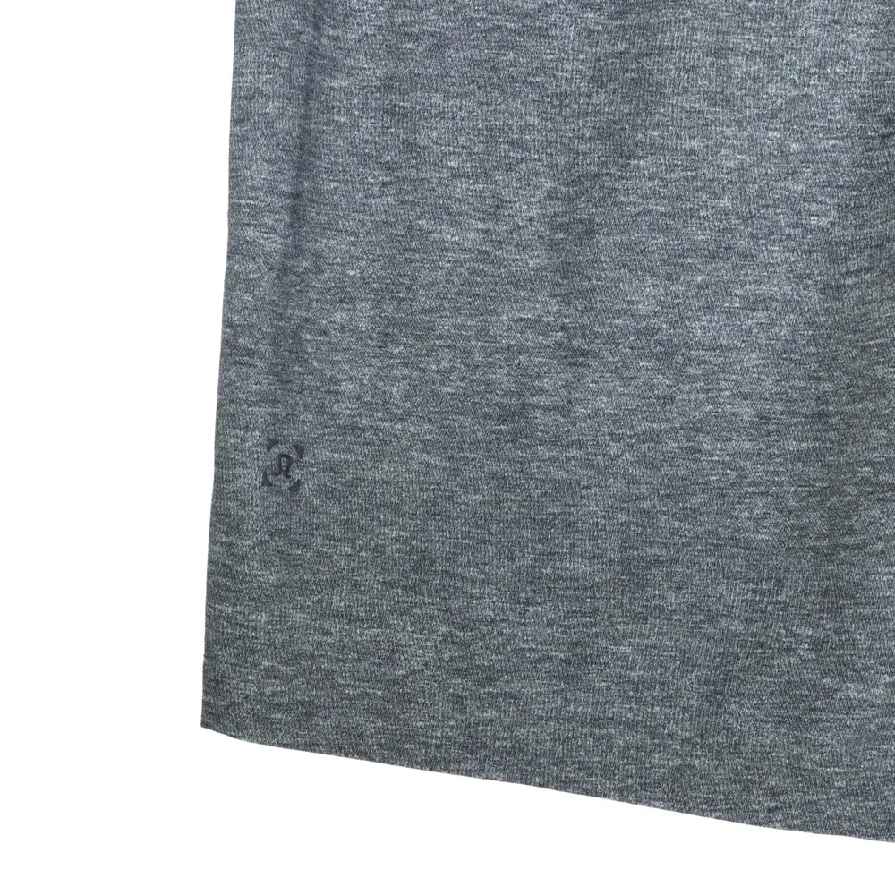 Lululemon T.H.E. Short Mens L Heathered Grey Linerless Training Gym Athletic 11